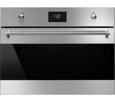 SMEG SF4309MX Built-in Microwave with Grill - Stainless Steel SMEG SF4309MX Built-in Microwave with Grill - Stainless Steel